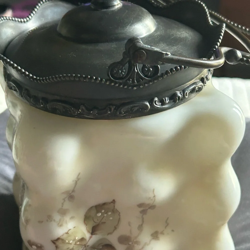 Elegant Floral Food Storage Jar